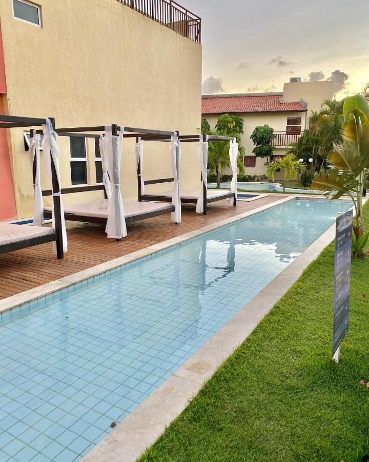 Solar Agua Pipa - Flat Hotel Ares Bagian luar foto